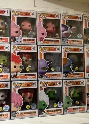 Funko pop's Dragon Ball, merk: Funko Pop, staat: Nieuw met prijskaartje, maat: Universeel, € 1 500,00, € 1 530,00 inclusief Kopersbescherming