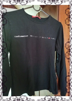 T-shirt noir Alain Manoukian Confirmation S/36, marque: Alain Manoukian, état: Très bon état, taille: S / 36 / 8, 2,00 €, 2,80 € Protection acheteurs incluse