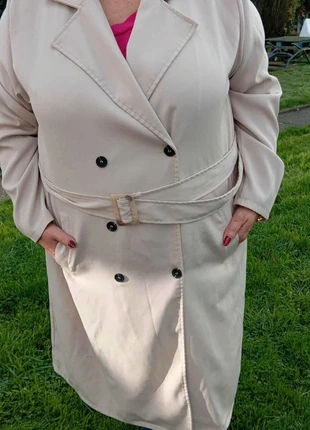 Trench parka imperméable veste longue beige 4xl 46 48 50 52, marque: sans marque, état: Très bon état, taille: XXXL / 46 / 18, 15,00 €, 16,45 € Protection acheteurs incluse