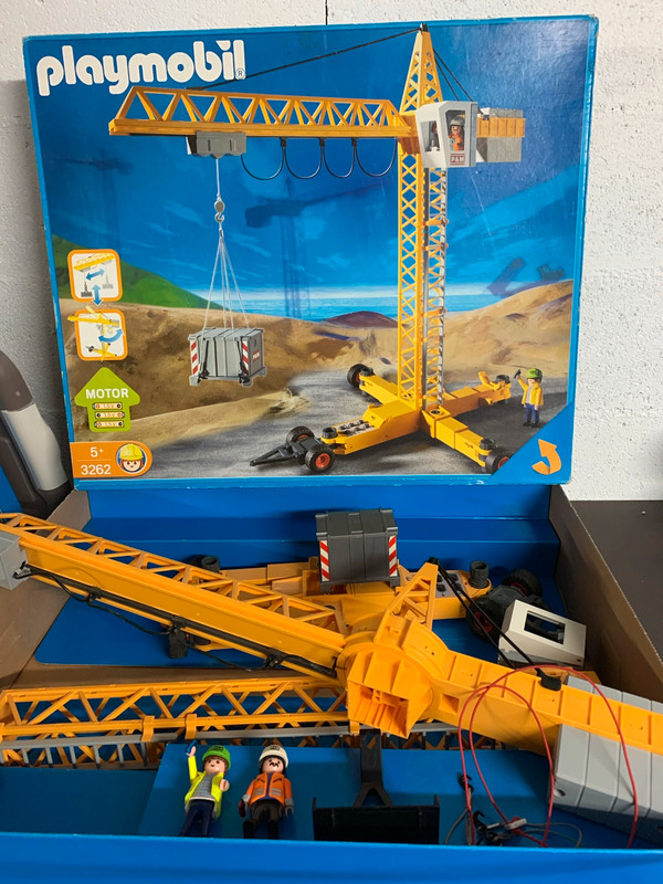 Playmobil grue de chantier 3262