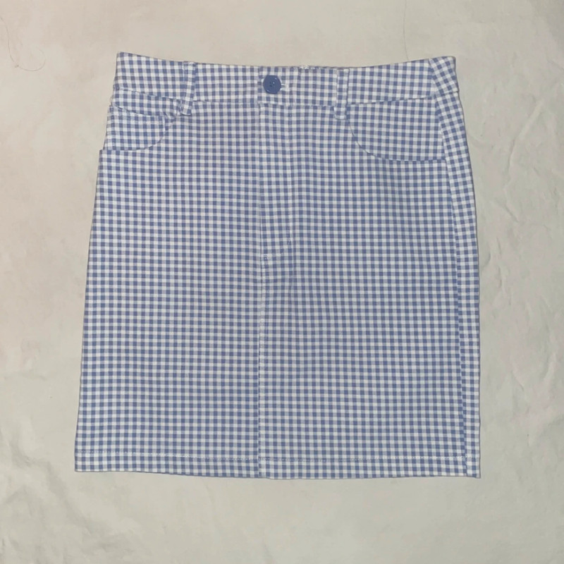 Forever21 Lavender Plaid Skirt 1