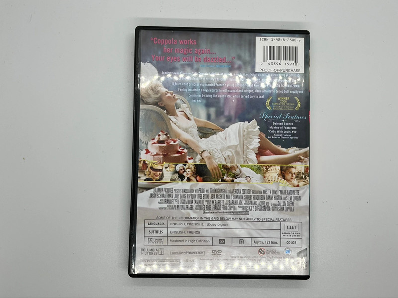 Marie Antoinette DVD 2