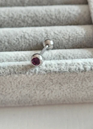 1 piercing langue avec strass violet foncé NEUF en acier chirurgical #q_d92_piercing , marque: Boutique privée, état: Très bon état, 5,00 €, 5,95 € Protection acheteurs incluse