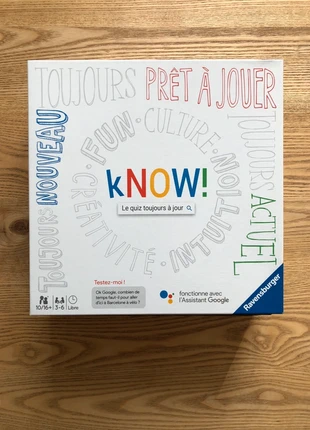 Jeux société know Google, marque: Ravensburger, état: Très bon état, 10,00 €, 11,20 € Protection acheteurs incluse