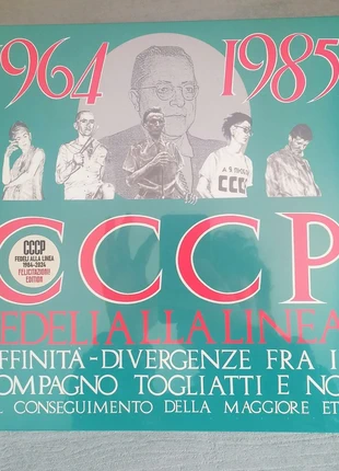 Vinile CCCP – Fedeli Alla Linea – 1964-1985 Affinità-Divergenze Fra Il Compagno Togliatti E Noi, staat: Nieuw met prijskaartje, € 40,00, € 42,70 inclusief Kopersbescherming