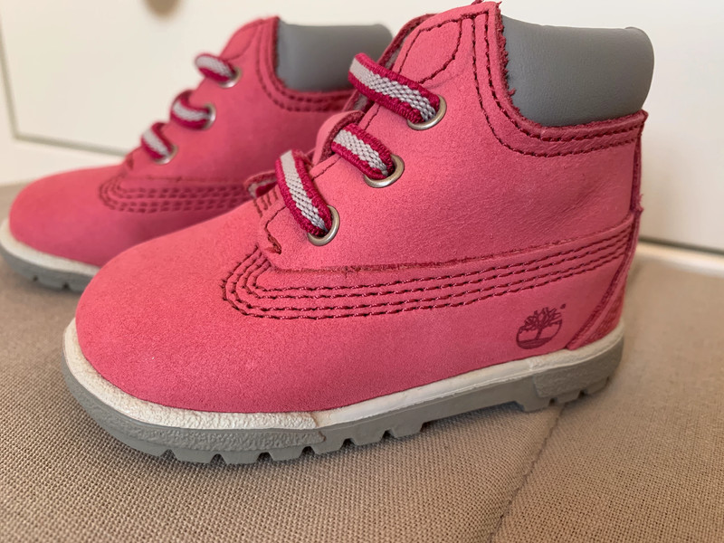 Baby timberland online boots pink