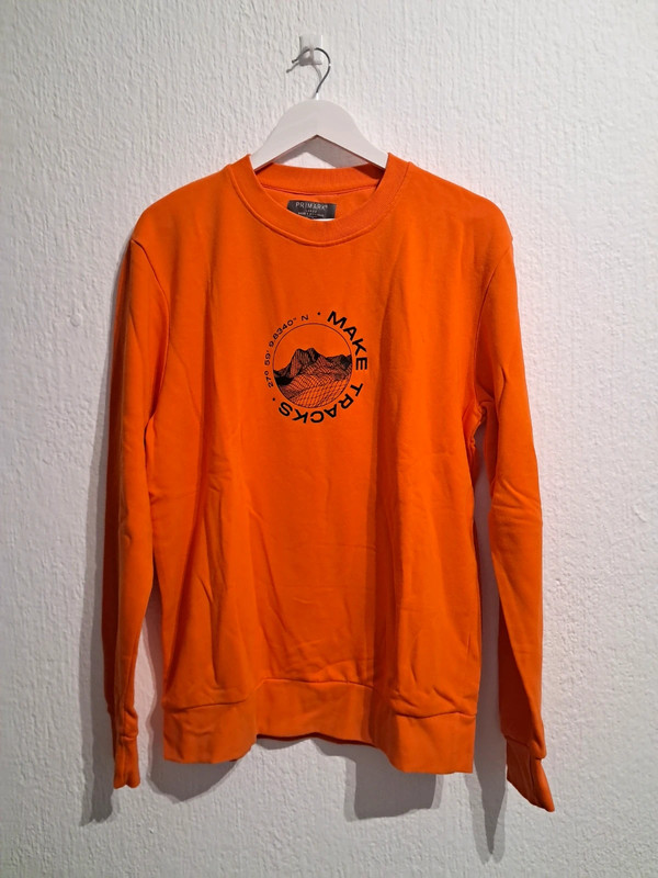 Sudadera naranja Primark Vinted