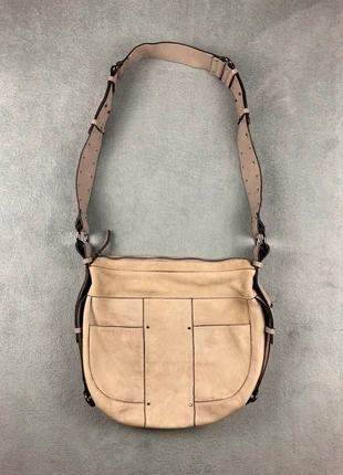 Sac à bandoulière beige en cuir, marke: Vintage Dressing, zustand: Gut, 10,00 €, 11,20 € inklusive Vinted-Käuferschutz
