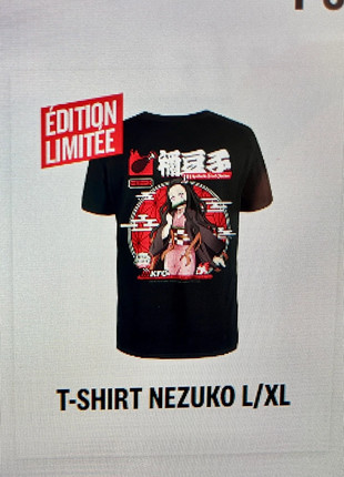 T-Shirt collaboration limité KFC x Demon Slayer Tee shirt noir Nezuko L/XL, marque: KFC, état: Neuf avec étiquette, taille: L, 22,90 €, 24,75 € Protection acheteurs incluse