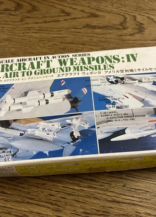 Set Modellismo Hasegawa – Aircraft Weapons 4 (U.S. Air-to-Ground Missiles), marca: Hasegawa, estado: Bueno, tamaño: Talla única, 4,00 €, 4,90 € Protección al comprador incluida