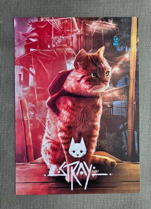 Affiche A3 Stray, état: Neuf sans étiquette, 6,99 €, 8,04 € Protection acheteurs incluse