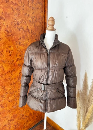 Doudoune  ceinturer marron Tissaia – Taille 40, marque: Tissaia, état: Très bon état, taille: L / 40 / 12, 14,99 €, 16,44 € Protection acheteurs incluse