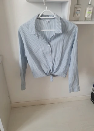 Chemise ample, bleue à rayure blanche Fille, marca: Creeks, estado: Muy bueno, tamaño: S, 10,00 €, 11,20 € Protección al comprador incluida