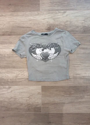 Top gris, marque: New Yorker, état: Bon état, taille: XS / 34 / 6, 1,50 €, 2,28 € Protection acheteurs incluse