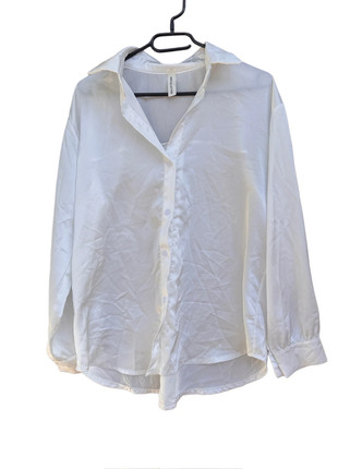 Loose Fit White Blouse - New Collection - Size M, marque: New Collection, état: Très bon état, taille: M / 38 / 10, 5,00 €, 5,95 € Protection acheteurs incluse