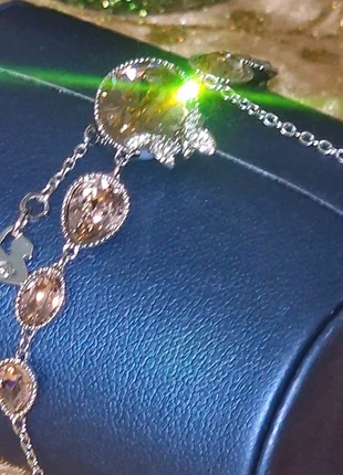 Collier Swarovski Cristaux rose, brand: Swarovski, condition: Very good, €33.00, €35.35 includes Buyer Protection