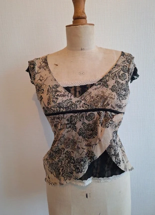 Top vintage, marque: Vintage, état: Très bon état, taille: S / 36 / 8, 9,00 €, 10,15 € Protection acheteurs incluse