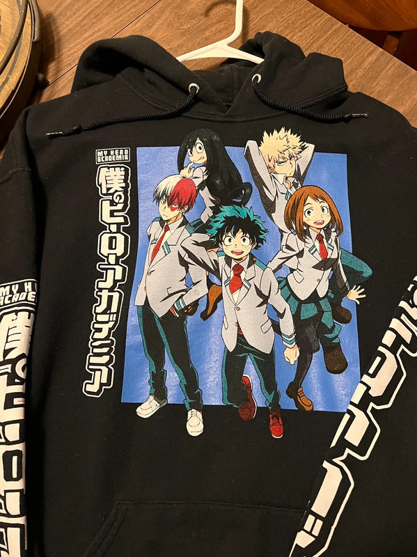 Black My Hero Academia Hoodie 2