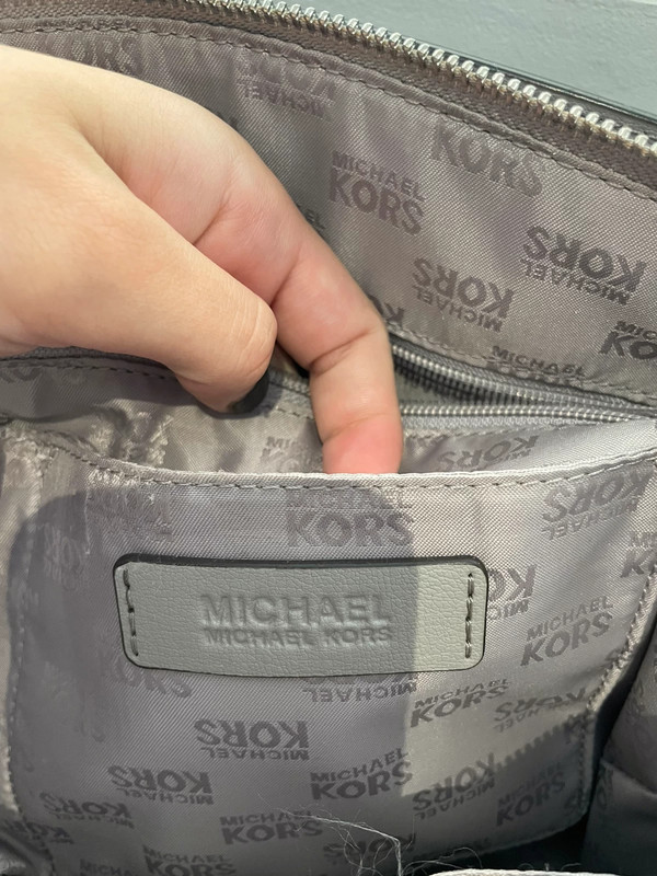 Sac Michael Kors gris avec anse d origine Vinted