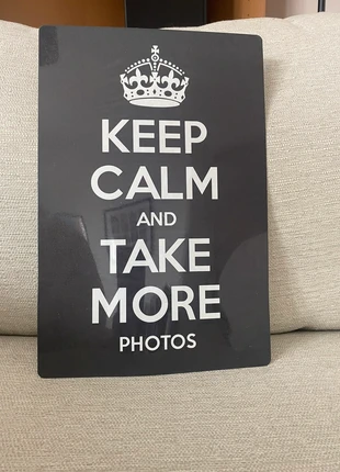 Metal keep calm sign, brand: Keep Calm, condition: Very good, £2.00, £2.80 includes Buyer Protection