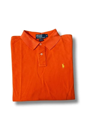 Polo Ralph Lauren homme taille M couleur orange logo brodé jaune 100% coton, brand: Ralph Lauren, condizioni: Ottime, taglia: M, €15.99, €17.49 include la Protezione acquisti Pro