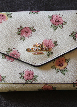 Floral coach 2024 wallet