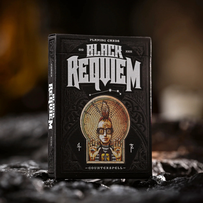 Black Requiem: Counterspell - Stockholm17 - Playing Cards Deck - Carte da Gioco - New Nuovo Sealed 5