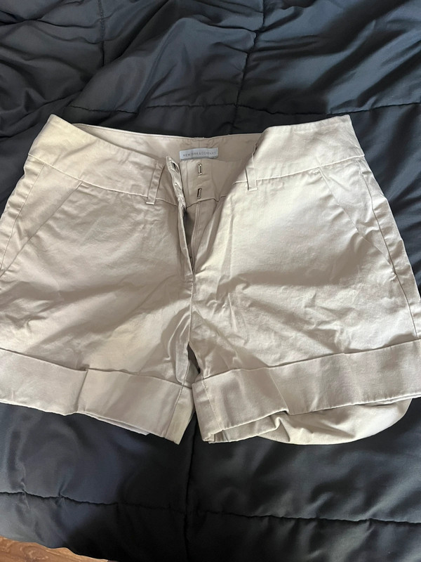 New York and Company Khaki Shorts 1