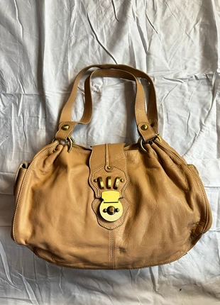 Sac à main Sinéquanone en cuir camel, marca: Sinéquanone, estado: Muy bueno, 35,00 €, 37,45 € Protección al comprador incluida