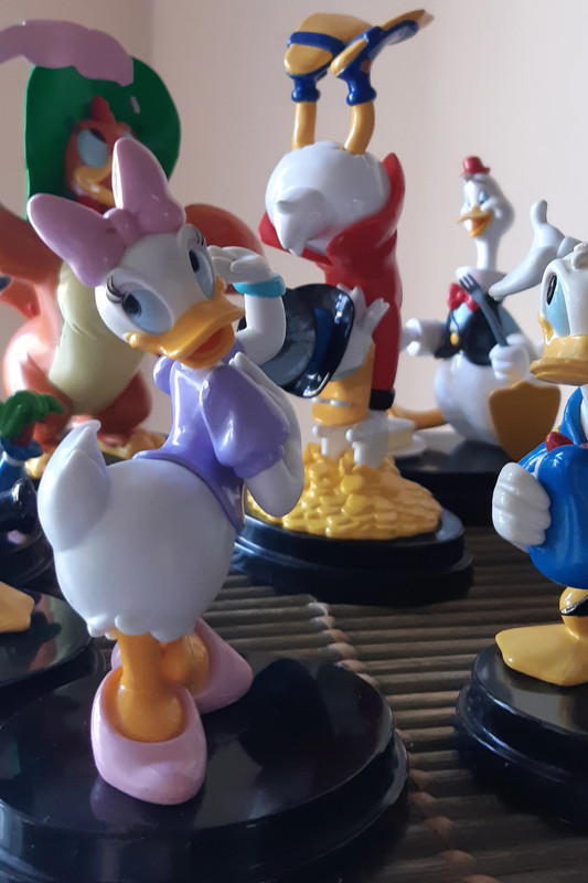 Series the family of Duck - 7 Disney Parade figurines (first series by De  Agostini)