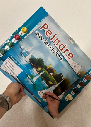 Peindre avec les numéros bateaux neuf, staat: Nieuw met prijskaartje, maat: Universeel, € 3,50, € 4,38 inclusief Kopersbescherming