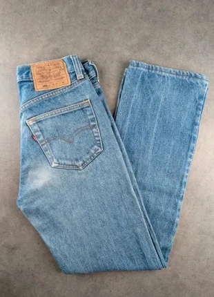Jean Levi’s 501 W27 bleu coupe droite vintage 100% coton Made in USA (JL003), merk: Levi's, staat: Heel goed, maat: W27 | FR 36, € 24,90, € 26,85 inclusief Kopersbescherming