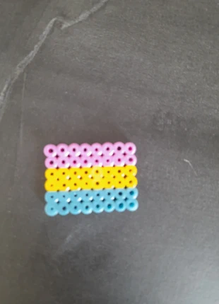 Drapeau pansexuel perles hama, condition: New without tags, €1.00, €1.75 includes Buyer Protection