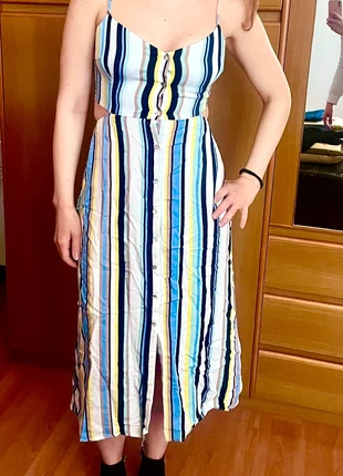 Vestito estivo a righe- striped summer dress- robe été coloree, marque: Bershka, état: Bon état, taille: M / 38 / 10, 8,00 €, 9,10 € Protection acheteurs incluse