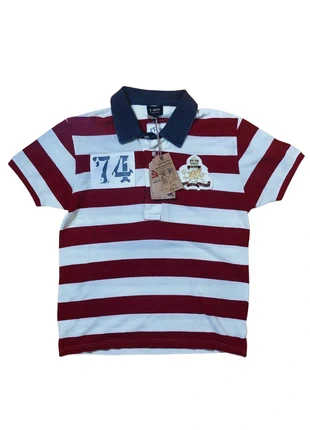 Polo a rayas E-Boys estilo avant garde Y2k, marque: y2k, état: Neuf avec étiquette, taille: L, 30,00 €, 32,20 € Protection acheteurs incluse