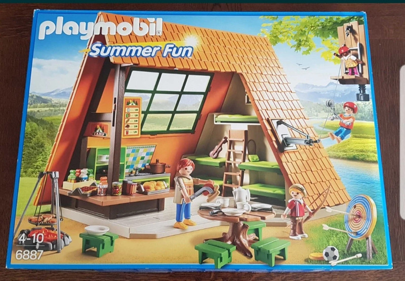 Playmobil camping lodge 6887 sales