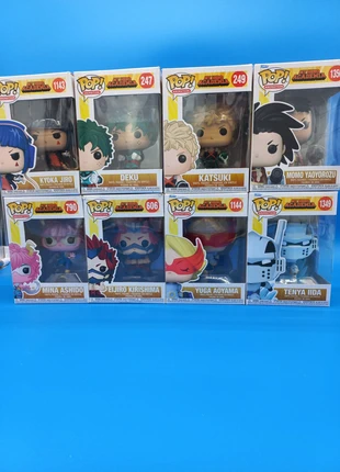 Lot 8 figurines funko pop my hero academia : deku, katsuki,, brand: Funko Pop, condition: Good, size: Preemie, up to 44cm, €82.00, €86.80 includes Buyer Protection Pro