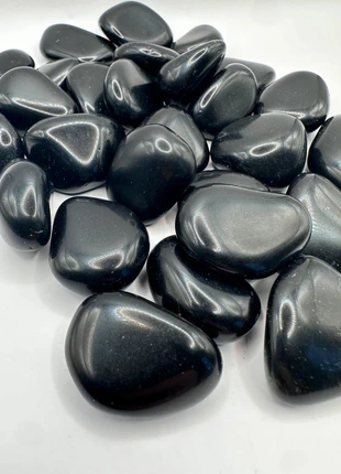 Black Obsidian tumble stone, brand: Crystal, condition: New with tags, £1.00, £1.75 includes Buyer Protection Pro