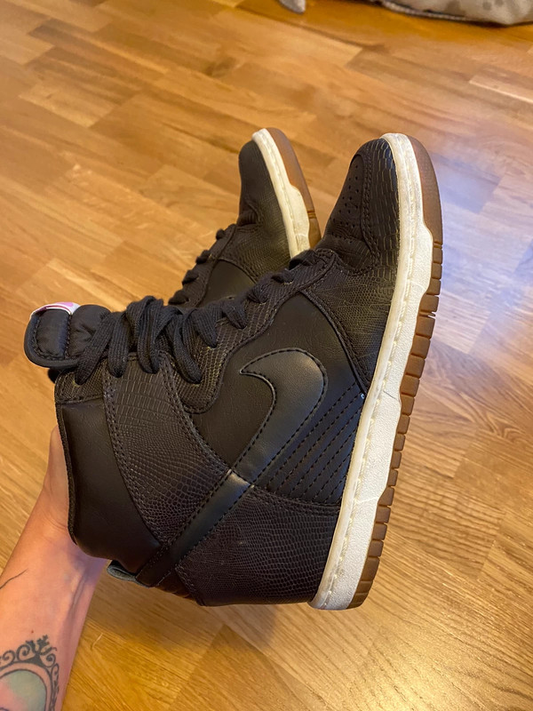 Nike dunk sales sky hi brown