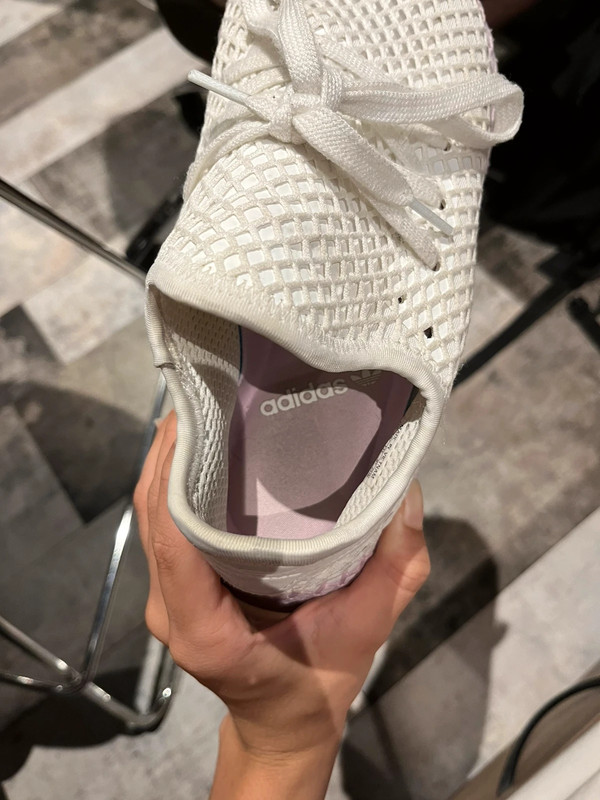 Adidas deerupt deals white clear lilac