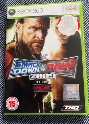 WWE Smackdown VS Raw 2009 - Xbox 360 - uk version, marque: THQ, état: Très bon état, 3,00 €, 3,85 € Protection acheteurs incluse