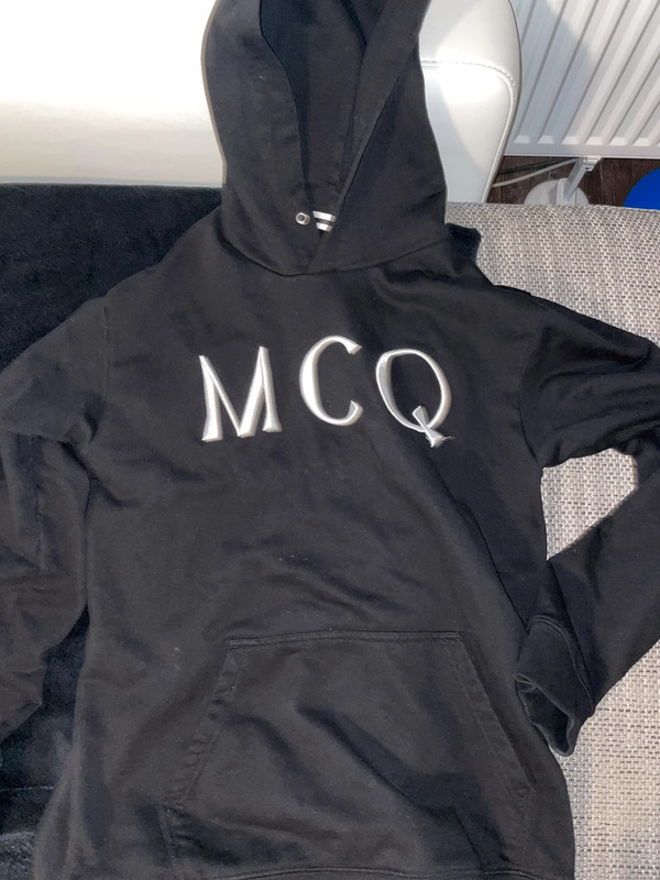 Alexander mcqueen black hoodie sales