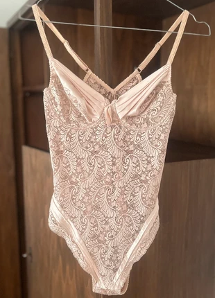 Vintage Lace & Satin Bodysuit Size S, brand: Vintage Love, condition: Satisfactory, size: S / 36 / 8, €10.00, €11.20 includes Buyer Protection