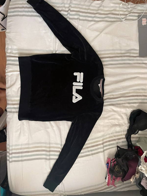 Pull fila noir sale