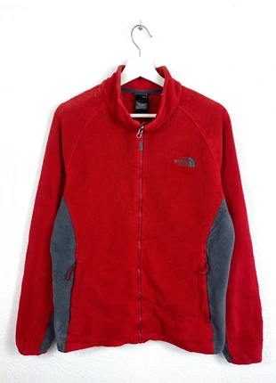The North Face Fleece Jacket Embroidered Logo Sportswear Retro Y2K Red Grey, marque: The North Face, état: Bon état, taille: M, 15,00 €, 16,45 € Protection acheteurs (Pro) incluse