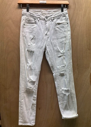 Jean blanc déchiré Vs Miss, brand: Vs. Miss, condizioni: Nuovo senza cartellino, taglia: XS / IT 38 / EU 34, €4.00, €4.90 include la Protezione acquisti Pro