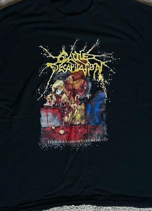 Cattle Decapitation Tooth Enamel & Concrete Gildan T-Shirt - Black - L, brand: Gildan, condition: New with tags, size: L, €22.00, €23.80 includes Buyer Protection