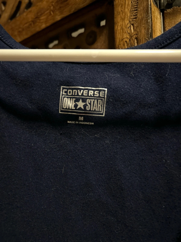 Converse one star medium navy 3