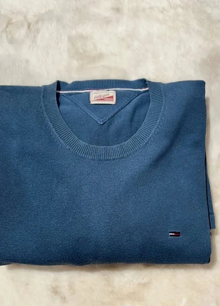 Pull Ras De Cou Tommy Hilfiger Bleu Très Bon État taille L, merk: Tommy Hilfiger, staat: Heel goed, maat: L, € 15,00, € 16,45 inclusief Kopersbescherming