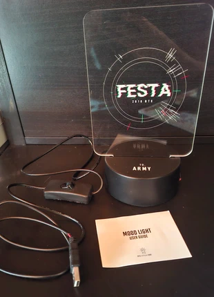 Mood Light BTS Festa 2018 officiel, brand: BTS, condizioni: Buone, €40.00, €42.70 include la Protezione acquisti